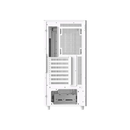 ID-Cooling Számítógépház - WARE 510 WH (ablakos, venti nélkül, ATX, USB3.0, 1xUSB-C, 1xUSB2.0, fehér)