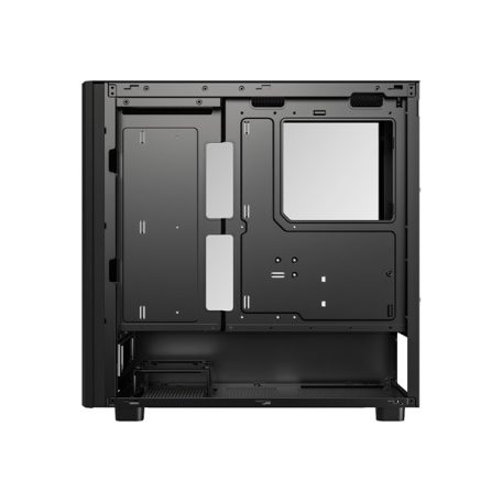 ID-Cooling Számítógépház - WARE 510 (ablakos, venti nélkül, ATX, USB3.0, 1xUSB-C, 1xUSB2.0, fekete)