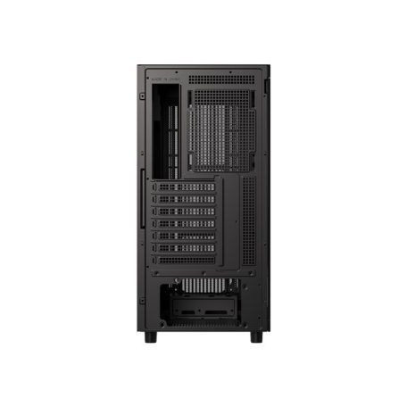 ID-Cooling Számítógépház - WARE 510 (ablakos, venti nélkül, ATX, USB3.0, 1xUSB-C, 1xUSB2.0, fekete)