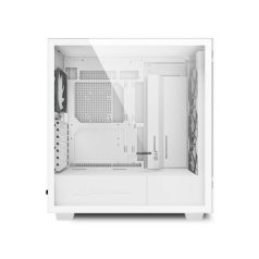   Sharkoon Számítógépház - Rebel C50 RGB White (fehér; ablakos; ATX, 4x120mm RGB ventilátor; 2xUSB3.0; 1xUSB 3.2; I/O)