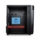 Spirit of Gamer Számítógépház - Deathmatch 3 RGB (fekete, ablakos, 2x12cm, ventilátor mATX, ITX, 1xUSB3.0, 2xUSB2.0)