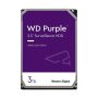   Western Digital Belső HDD 3.5" 3TB - WD33PURZ (5400rpm, 256MB puffer, SATA3 - Purple (biztonságtechnikai rögzítőkbe is))