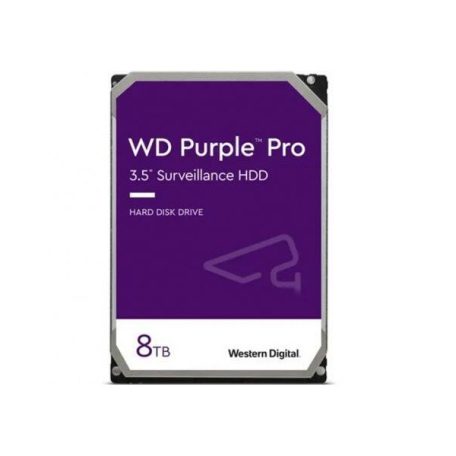 Western Digital Belső HDD 3.5" 8TB - WD8002PURP (7200rpm,256 MB puffer,SATA3 - Purple Pro)