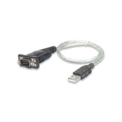   Manhattan Kábel átalakító - USB-ről Soros portra átalakító, 45 cm