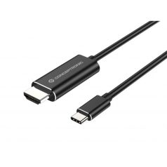   Conceptronic Kábel - ABBY04B (USB-C to HDMI, 4K/30Hz, 2m, fekete)