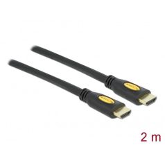  Delock Kábel - 82583 (HDMI -> HDMI, Ethernettel, apa-apa, 4K, 2m)