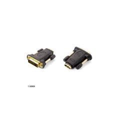   Equip Átalakító - 118908 (HDMI-DVI(24+1), anya/apa, fekete)