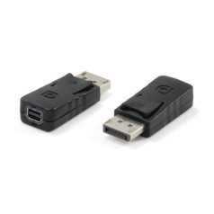   Equip Átalakító - 118916 (DisplayPort to miniDisplayPort, fekete)