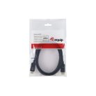 Equip Kábel - 119272 (DisplayPort2.1 kábel, 4K/144Hz, apa/apa, fekete, 2m)