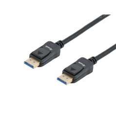  Equip Kábel - 119272 (DisplayPort2.1 kábel, 4K/144Hz, apa/apa, fekete, 3m)