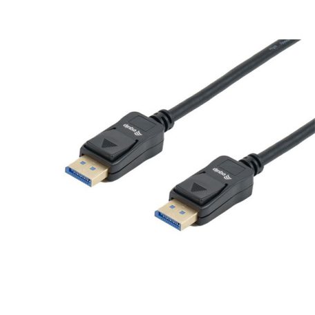 Equip Kábel - 119273 (DisplayPort2.1 kábel, 4K/144Hz, apa/apa, fekete, 3m)