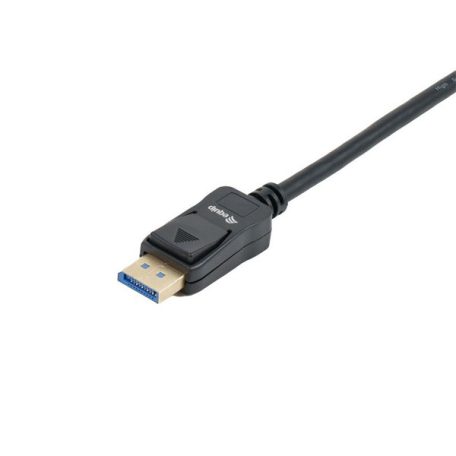 Equip Kábel - 119273 (DisplayPort2.1 kábel, 4K/144Hz, apa/apa, fekete, 3m)