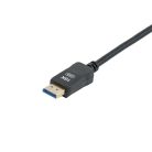 Equip Kábel - 119273 (DisplayPort2.1 kábel, 4K/144Hz, apa/apa, fekete, 3m)