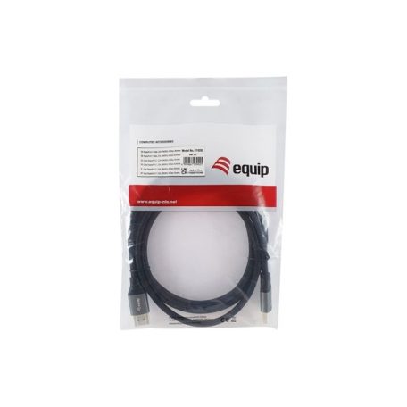 Equip Kábel - 119282 (Premium, DisplayPort2.1 kábel, 4K/240Hz, apa/apa, fekete, 2m)