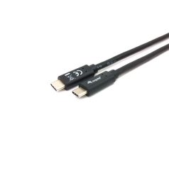   Equip Átalakító Kábel - 128346 (USB-C 3.2 Gen1 to USB-C, apa/apa, fekete, 1m)