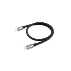   Equip Kábel - 128354 (USB-C 3.2 Gen2 to USB-C, apa/apa, PD:100W, fekete, 1m)