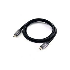   Equip Kábel - 128383 (USB-C 4 Gen1 to USB-C, apa/apa, fekete, 2m)