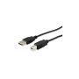   Equip Kábel - 128863 (USB2.0, A-B nyomtató kábel, apa/apa, duplán árnyékolt, 1m)
