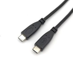   Equip Átalakító Kábel - 128887 (USB-C2.0 to USB-C, apa/apa, fekete, 2m)
