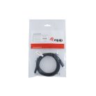 Equip Átalakító Kábel - 128887 (USB-C2.0 to USB-C, apa/apa, fekete, 2m)