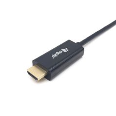   Equip Kábel - 133413 (USB-C to HDMI, apa/apa, 4K/30Hz, műanyag burkolat, 3m)