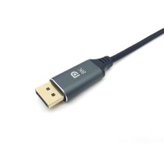   Equip Kábel - 133423 (USB-C to DisplayPort, apa/apa, 8K/60Hz, aluminium burkolat, 3m)