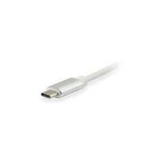   Equip Átalakító - 133454 (USB-C to RJ-45, Gigabit, ezüst)