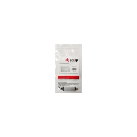 Equip Átalakító - 133473 (USB-C -> USB-A átalakító, apa/anya, ezüst) 2db/csomag