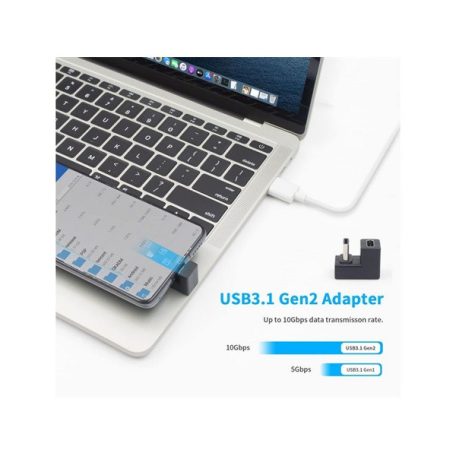 Equip Átalakító - 133476 (USB-C -> USB-C átalakító, apa/anya, fekete) 2db/csomag