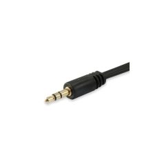   Equip kábel - 147941 (Audio elosztó, 3,5mm Jack, 2x bemenet, 1x kimenet, fekete, 13cm)