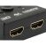 Equip HDMI Switch - 332723 (1x Bemenet, 2x Kimenet, két irányú jelátvitel, fekete)