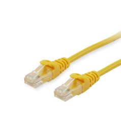   Equip Kábel - 625463 (UTP patch kábel, CAT6, sárga, 0,25m)