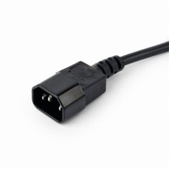   Gembird Tápkábel elosztó - EG-PSU3-01 (Szünetmentes tápkábel elosztó, IEC-320-C14, fekete, 60cm)