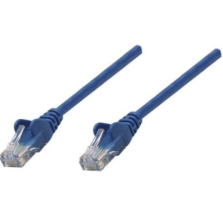 Manhattan Kábel - U/UTP Patch (RJ45 to RJ45, Cat6, 0.5m, Kék)