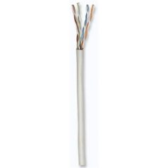   Manhattan Kábel - U/UTP Fali kábel dob (305m, CCA, 24AWG, Cat5e, Bézs)