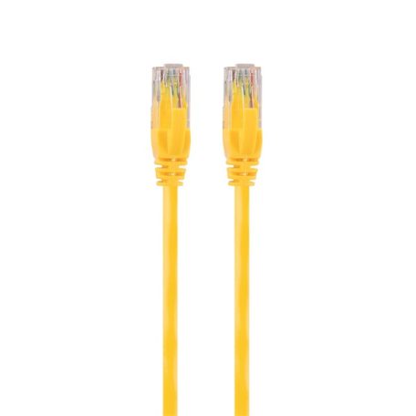 S-link Kábel - SL-CAT601YE (UTP patch kábel, CAT6, sárga, 1m)