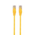 S-link Kábel - SL-CAT605YE (UTP patch kábel, CAT6, sárga, 5m)