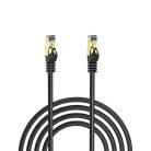 S-link Kábel - SL-CAT7100M (S/FTP patch kábel, CAT7, fekete, aranyozott, 100m)