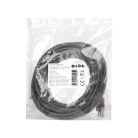 S-link Kábel - SL-CAT710M (S/FTP patch kábel, CAT7, aranyozott, fekete, 10m)