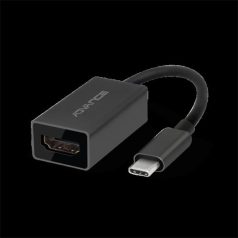   Advance Átakakító - HDMI 4K ADAPTER (USB-C to HDMI, fekete)