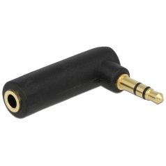   Delock Átalakító - 65364 (sztereó jack 3.5 mm apa > sztereó jack anya 3.5 mm adapter)