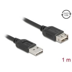   Delock Kábel - 81512 (USB2.0 Hosszabbító kábel, apa/anya, 1m)