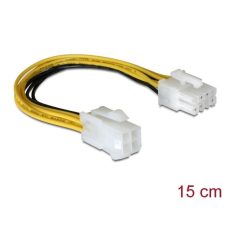   Delock Kábel - 82405 (Alaplapi átalakító kábel, 8 tűs EPS -> 4 tűs ATX/P4, 15cm)