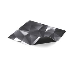   Endorfy Egérpad - Crystal Black L (400x450x3 mm, csúszásgátló, mintás)