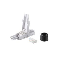   Equip csatlakozó - 121162 (RJ45, Cat6A, UTP, tool-free) 5db/csomag