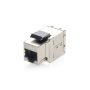   Equip RJ45 Keystone Toldó - 125589 (UTP, Cat6, árnyékolatlan, fém) 8db/csomag