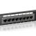 Equip Patch panel - 235316 (16 port, Cat5e, 1U, árnyékolatlan, fekete)