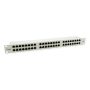   Equip Patch panel - 326349 (48 port, Cat6, 1U, árnyékolt, szürke)