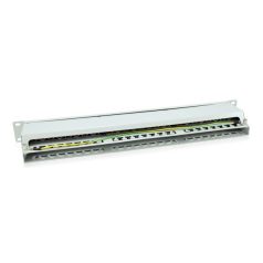   Equip Patch panel - 326349 (48 port, Cat6, 1U, árnyékolt, szürke)