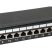 Equip Patch panel - 326425 (24 port, Cat6, 1U, árnyékolt, fekete)